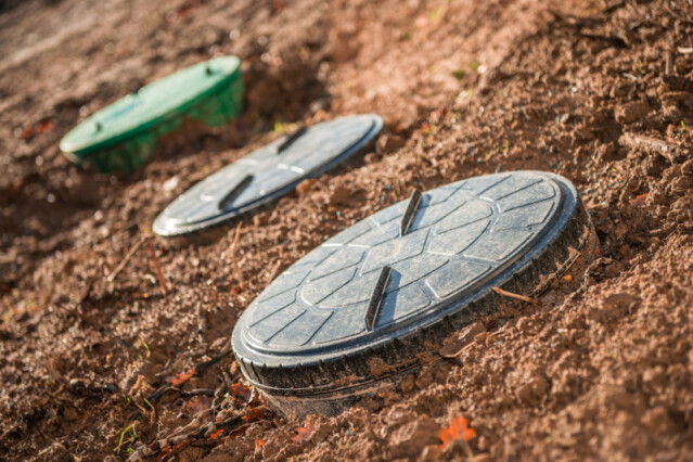 Septic tank lids